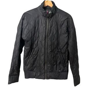 Stio Womens Insulated Quilted Zip Jacket Size Small Thermore Pertex Gorpcore